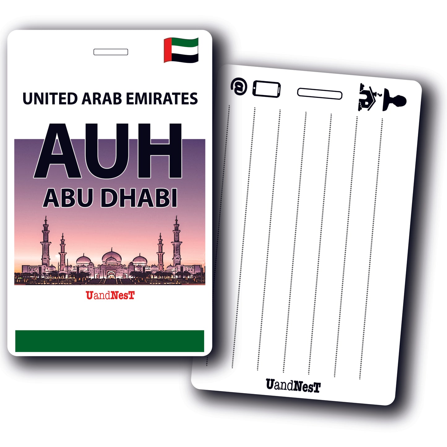 AUH Abu Dabi Emiratos Árabes Unidos