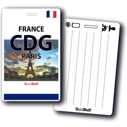 CDG París Francia