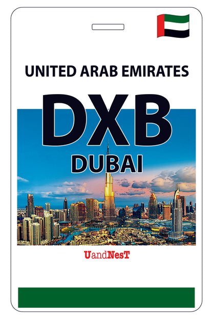 DXB Dubái Emiratos Árabes Unidos